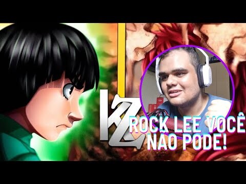 React: Rock Lee Vs Gaara (Naruto) - Força & Talento | JKZ e @FlashBeatsManow