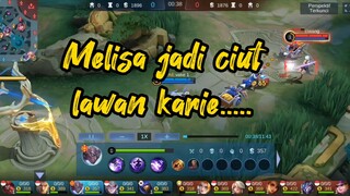 cara counter melisa menggunakan karie.....