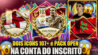 PEGUEI O ÍCON 107 GRÁTIS🔥 COMPREI O PASSE & MEGA PACK OPEN DA SORTE P/ INSCRITO😱 | FIFA MOBILE 23