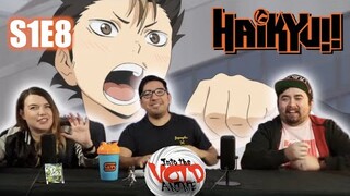 Haikyu! S1E8 "He Who Is Called Ace" Reaction and Discussion!