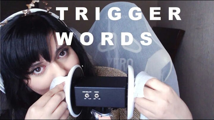 ASMR Tingly Trigger Words & Kisses 👄 || Palabras detonantes & Besos 👄