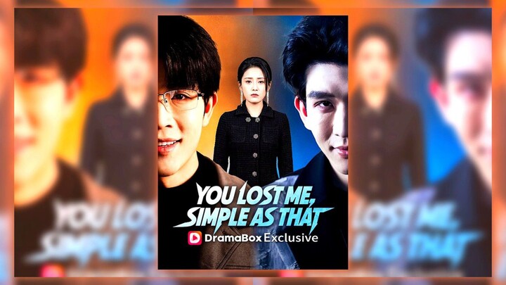 You Lost Me, Simple As That