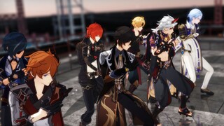 [Kai/Di/Da/Zhong/Dou/To/Ling] Teyvat becomes a boy group and goes on the offensive