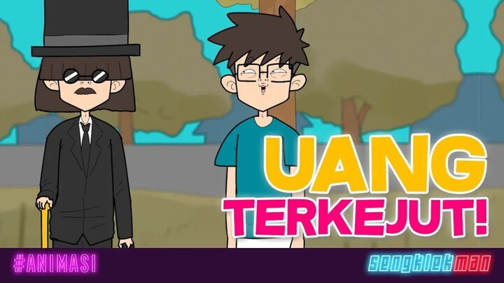 UANG KAGET - KARTUN LUCU SENGKLEKMAN