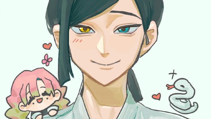 [Kimetsu no Yaiba] Teater Kecil Modern Cinta Ular