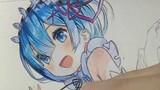 [Little Yellow Book] I just drew a picture of Rem in a bad mood. I didn’t draw it well and didn’t wr