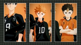 Ber3 Hinata,Kageyama & Nishinoya