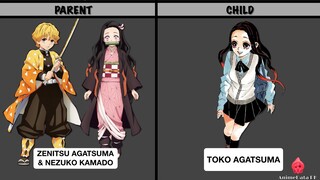 PARENTS  & CHILD IN DEMON SLAYER | KIMETSU NO YAIBA | AnimeData PH