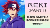 Reki Kyan RAW clips/scenes pack 1080p | Part 1 | SK8 the infinity