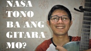Paano Mag-tono ng Gitara