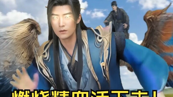 Han Li: ويلٌ! إنه في المراحل الأخيرة من مرحلة يوان ينغ! حتى لو احترقت دمتي النبيلة، يجب أن أبقى على 