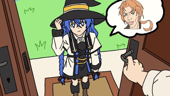 [Dōjin • Tulisan Tangan] Shilufi yang Membuka Pintu