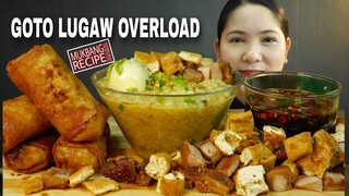 SIKRETO NG MASARAP NA LUGAW OVERLOAD | MUKBANG WITH  RECIPE | BIOCO FOOD TRIP