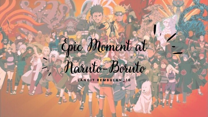Epic Moment at Naruto-Boruto Compilation🔥