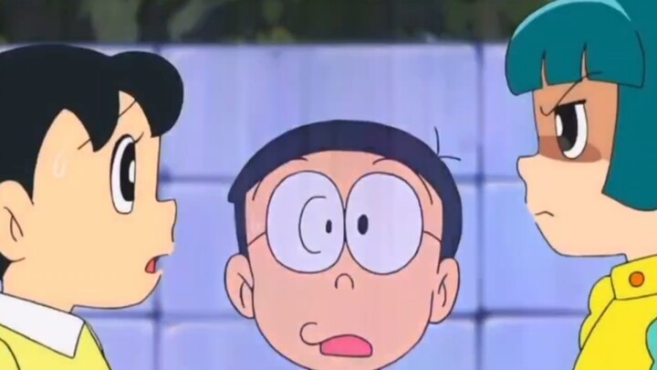 Doraemon: Nobita has a new robot girlfriend, who not only dotes on Nobita but also makes Shizuka jea