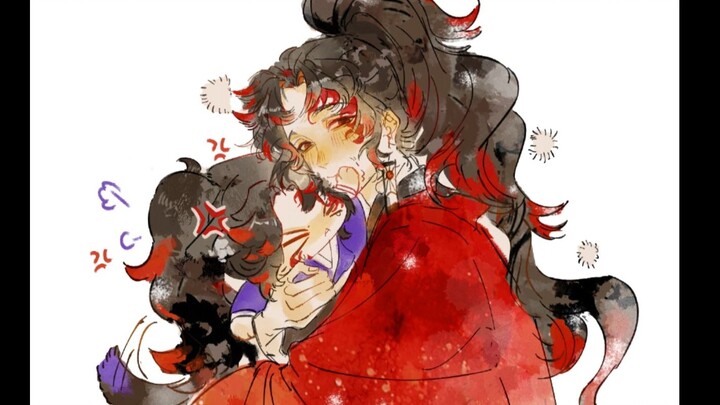 【الياباني الأسود】 تسجيل حي لزيّ ابن الإله المبكر مع أفعى الجرس سداسية العيون