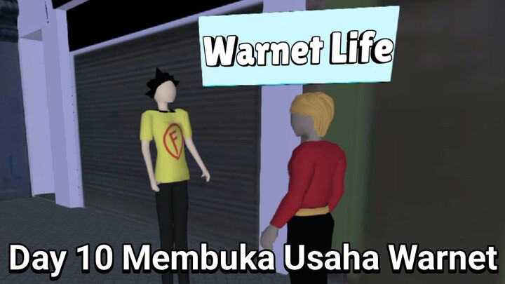 Cesar Menggunakan Pentungan Pemberian Dari Fian Untuk Memukuli Para Alien?! |Warnet Life Part 10