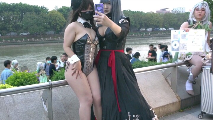 Pemotretan jalanan di Pameran Anime CPSP Guangzhou 2023