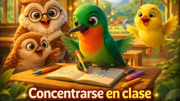 El colibrí que no podía quedarse quieto | Cuentos Infantiles