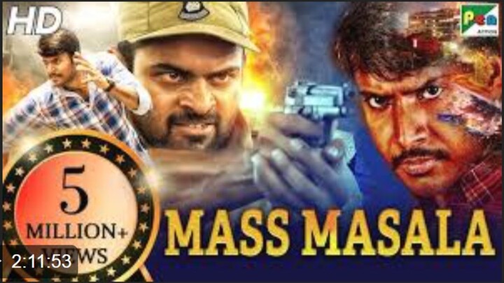 Hindi Dubbed Movie Mass Masala | Nakshatram | Sundeep Kishan, Pragya Jaiswal ,Praksh Raj