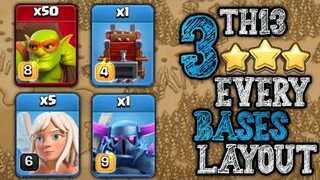 INSANE TH13 STRATEGY | QC MASS SUPER GOBLIN ATTACK | NEW TH13 STRATEGY | CLASH OF CLANS