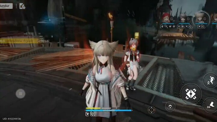 My Mid Build Rossi, Doing Her best. 55 Second Umbral Monumen Stage 3. Arknight E