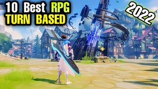 Top 10 Best TURN BASED for Android 2022 | 10 TURN BASED game will be The MOST PLAYED RPG Android