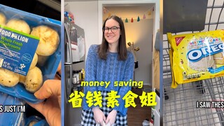 ฮีโร่ตัวใหม่ที่ช่วยประหยัดเงิน - งบอาหารประจำสัปดาห์ของพี่สาวมังสวิรัติ 🍊🥔🥕