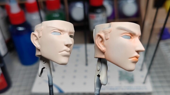 [Tự chế] Tác phẩm điêu khắc đầu mắt có thể di chuyển JOJO Jotaro Kujo