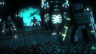 Hoạt hình MC: Iron Golem đấu với Guardian (Tập 1-3)