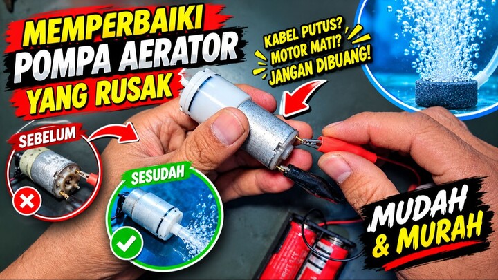 Pompa Aerator Tidak Menyala? Ini Cara Memperbaikinya!