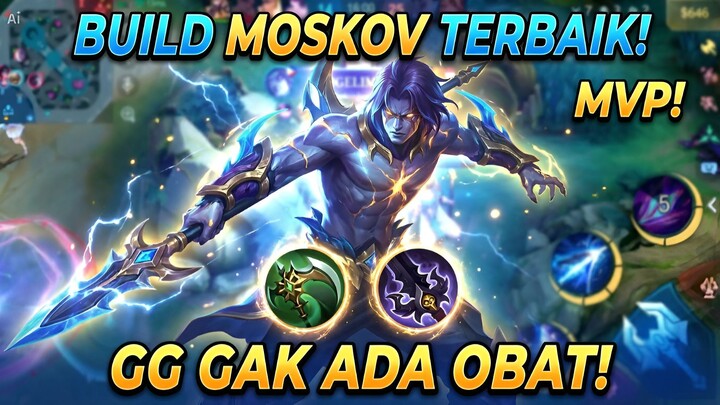 BUILD MOSKOV TERBAIK PALING SAKIT! 🔥 GG GAK ADA OBAT, AUTO MVP BANTAI MUSUH DI RANKED! 😱💥
