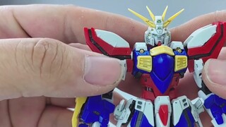 [e Pigeon Model Play] The King of Hearts! Gao Gao's remake of RG God Gundam!