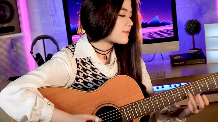 น้องสาวตัวน้อยเล่นซิงเกิ้ลใหม่ของ Wang Jiaer "Lmly" เบา ๆ ทำให้คุณรู้สึกตื่นเต้นอีกครั้ง [กีต้าร์ฟิง