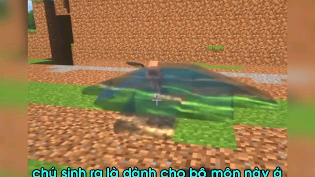 Cách huấn luyện dân làng khỏi bị bắt nạtt #minecraft !!