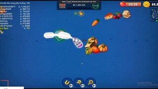 Wormszone.io #277 NEW SNAKE_ Epic Worms Zone Best Gameplay 2