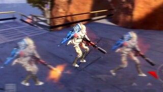 SO FAST! I'd try to F2F with H4CKER in Apex Legends Mobile