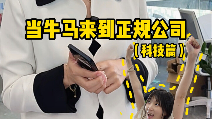 当牛马来到正规公司