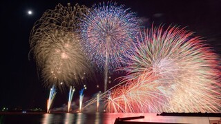 2019 三国花火大会 グランドフィナーレ「令和の輝き」