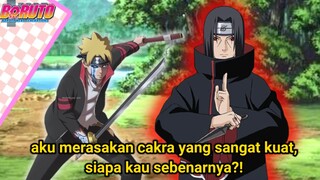BORUTO TERKEJUT BERTEMU ITACHI UCHIHA | Boruto Two Blue Vortex | fanfic