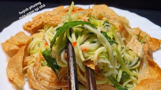 Món ăn chay chống ngán từ tàu hũ ky và xoài xanh | vegan recipes