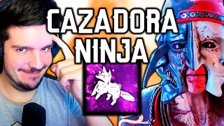 NADIE ESPERA UNA CAZADORA NINJA - Dead By Daylight