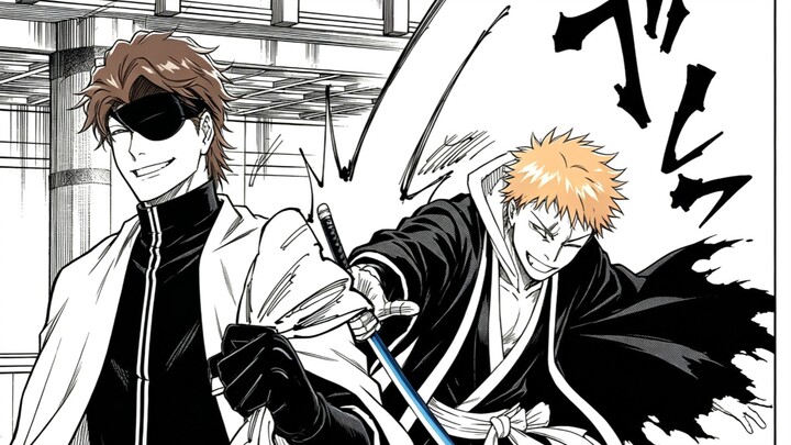 "Kapten Aizen, segelmu itu sangat mengganggu."