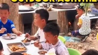 Tiktok, anak TK China masak bikin kaget orang asing, ada ulama hebat yang berani membela saya