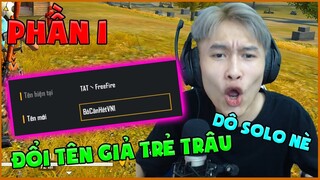 [Garena Free Fire] Ghép Ngẫu Nhiên Giả Trẻ Trâu Troll ThànhVD Và Đan Nhi Phần 1 |Thành Mốc