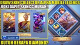 DRAW SKIN COLLECTOR ALPHA MOBILE LEGENDS MEI 2024! HOKI DAPET SKIN COLLECTOR ALPHA MURAH CUY