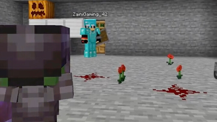 Minecraft: One Little Zombie vs. a Whole Bunch of Iron Golems?