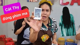 DIVA Cát Thy đóng phim ma - Ẩm thực Cha Rồng bánh tráng trộn