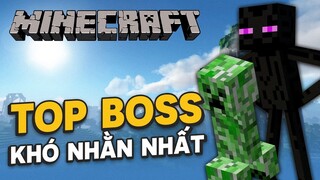 DANH SÁCH NHỮNG CON QUÁI KHÓ NHẰN TRONG MINECRAFT