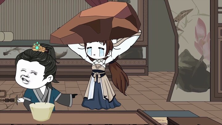 The man accidentally traveled back to ancient times and appeared in a coffin#Original sand sculpture